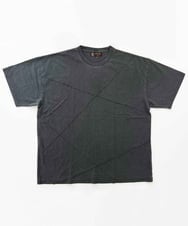 MKKGX42063 MK MICHEL KLEIN HOMME(MKミッシェルクランオム) ピグメントピンタックカットソー ブラック