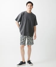 MKKGX42063 MK MICHEL KLEIN HOMME(MKミッシェルクランオム) ピグメントピンタックカットソー ブラック