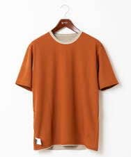 MKKGX45089 MK MICHEL KLEIN HOMME(MKミッシェルクランオム) ダブルフェイスカットソー ネイビー