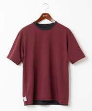 MKKGX45089 MK MICHEL KLEIN HOMME(MKミッシェルクランオム) ダブルフェイスカットソー ネイビー