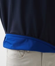 MKKGX45089 MK MICHEL KLEIN HOMME(MKミッシェルクランオム) ダブルフェイスカットソー ネイビー