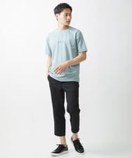 MKKGX47069 MK MICHEL KLEIN HOMME(MKミッシェルクランオム) ミッシェルクランサインカットソー グリーン