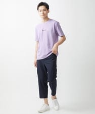 MKKGX47069 MK MICHEL KLEIN HOMME(MKミッシェルクランオム) ミッシェルクランサインカットソー ラベンダー