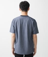 MKKGX53069 MK MICHEL KLEIN HOMME(MKミッシェルクランオム) 【大きいサイズあり】カットソー/サッカージャージ ブルー