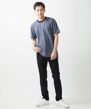 MKKGX53069 MK MICHEL KLEIN HOMME(MKミッシェルクランオム) 【大きいサイズあり】カットソー/サッカージャージ ブルー