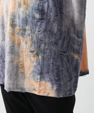 MKKGX79089 MK MICHEL KLEIN HOMME(MKミッシェルクランオム) ヴィンテージダメージカットソー / タイダイ染め加工 ベージュ