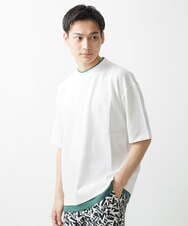 MKKGX84079 MK MICHEL KLEIN HOMME(MKミッシェルクランオム) フェイクレイヤードカットソー ライトブルー