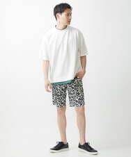 MKKGX84079 MK MICHEL KLEIN HOMME(MKミッシェルクランオム) フェイクレイヤードカットソー ライトブルー