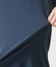 MKKHA57050 MK MICHEL KLEIN HOMME(MKミッシェルクランオム) 【涼 / 冷】Tシャツ / クロスウエーブジャガード ネイビー