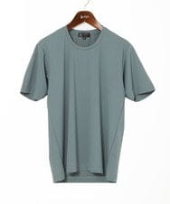 MKKHA57050 MK MICHEL KLEIN HOMME(MKミッシェルクランオム) 【涼 / 冷】Tシャツ / クロスウエーブジャガード グレー