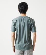 MKKHA57050 MK MICHEL KLEIN HOMME(MKミッシェルクランオム) 【涼 / 冷】Tシャツ / クロスウエーブジャガード グレー