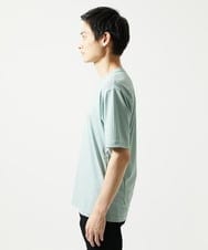 MKKHA60050 MK MICHEL KLEIN HOMME(MKミッシェルクランオム) 【洗える】ハリヌキテレコＶネック半袖 グリーン