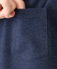 MKKHA62110 MK MICHEL KLEIN HOMME(MKミッシェルクランオム) 【洗える】ボタンダウンカノコポロシャツ ネイビー