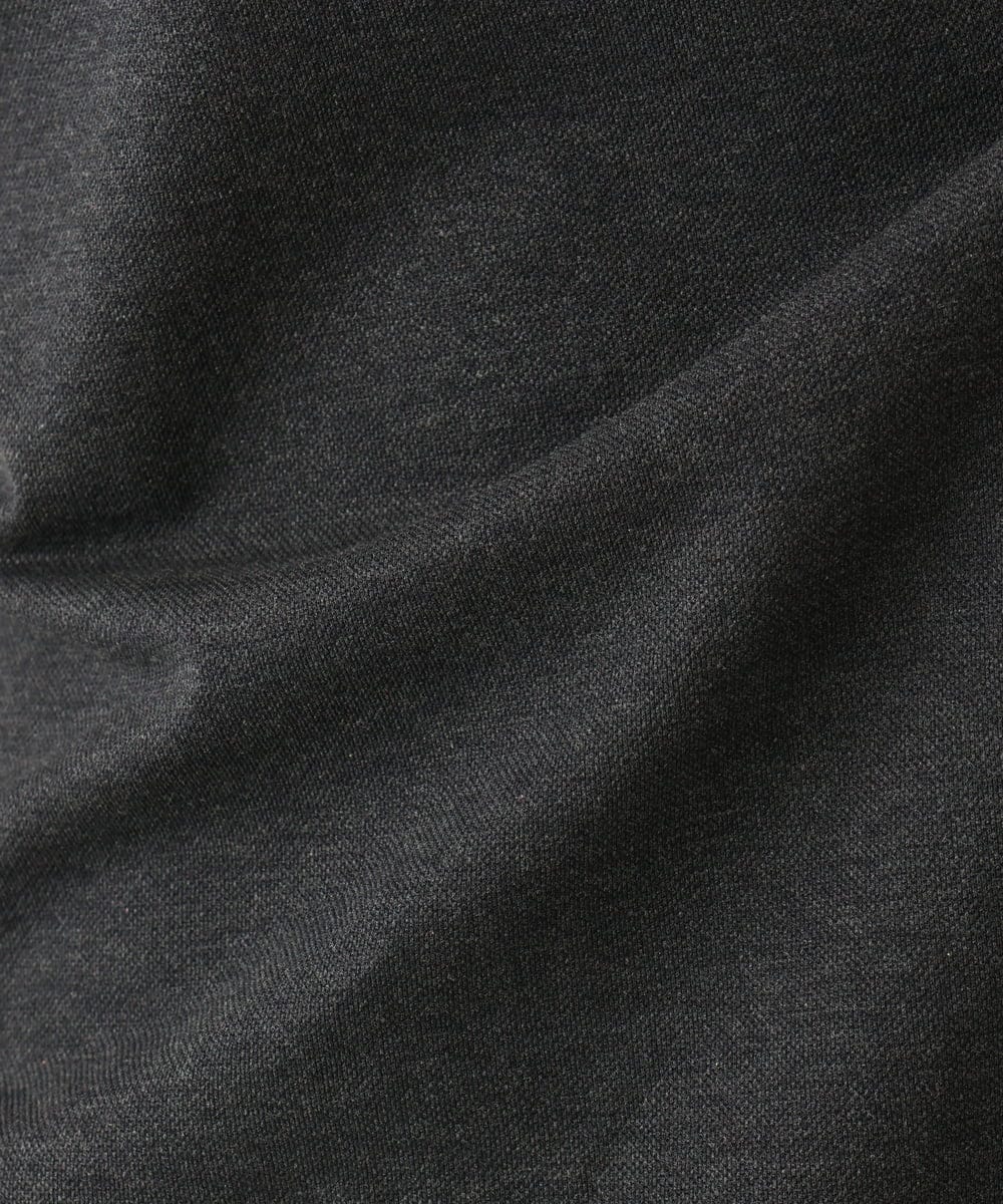 MKKHA62110 MK MICHEL KLEIN HOMME(MKミッシェルクランオム) 【洗える】ボタンダウンカノコポロシャツ ダークグレー