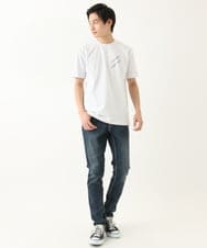 MKKHC22069 MK MICHEL KLEIN HOMME(MKミッシェルクランオム) Tシャツ / バックサイドプリント ホワイト
