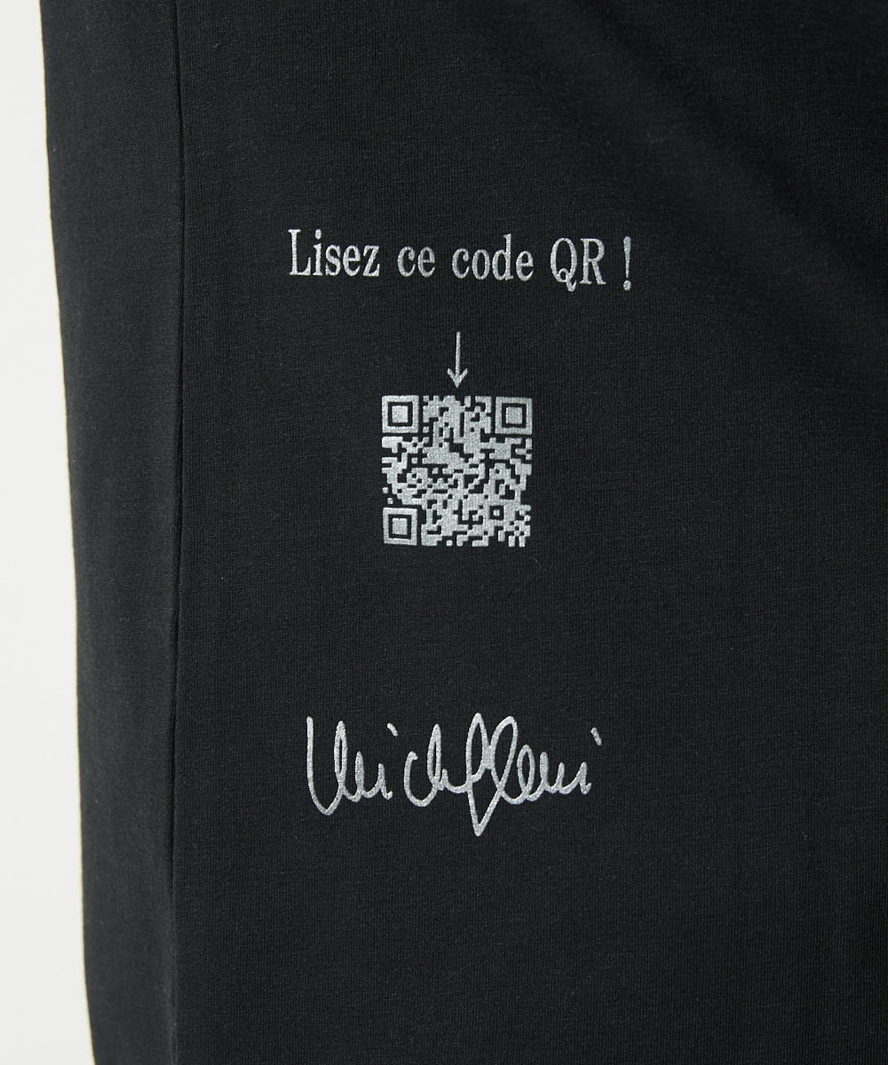 MKKHC22069 MK MICHEL KLEIN HOMME(MKミッシェルクランオム) Tシャツ / バックサイドプリント ブラック