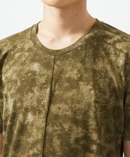 MKKHC23054 MK MICHEL KLEIN HOMME(MKミッシェルクランオム) Tシャツ / ダスティーウォール　 カーキ