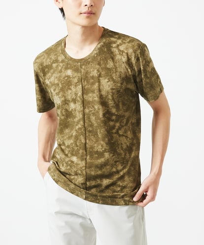 MKKHC23054 MK MICHEL KLEIN HOMME Tシャツ / ダスティーウォール　