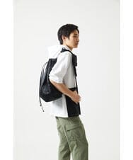 MKKHC81080 MK MICHEL KLEIN HOMME(MKミッシェルクランオム)  【接触冷感】COOLタッチブロックプルオーバーパーカー ホワイト
