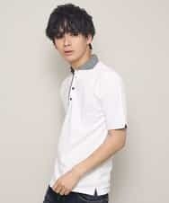 MKKHJ71069 MK MICHEL KLEIN HOMME(MKミッシェルクランオム) ポロシャツ／パリポロ ホワイト