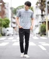 MKKHJ85059 MK MICHEL KLEIN HOMME(MKミッシェルクランオム) カットソー／ブライトハリヌキ ネイビー