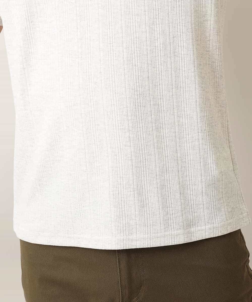 MKKHJ85059 MK MICHEL KLEIN HOMME(MKミッシェルクランオム) カットソー／ブライトハリヌキ アイボリー