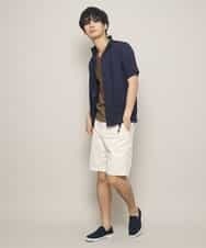 MKKHJ88045 MK MICHEL KLEIN HOMME(MKミッシェルクランオム) カットソー／キュービック3Dリンクス ブラウン