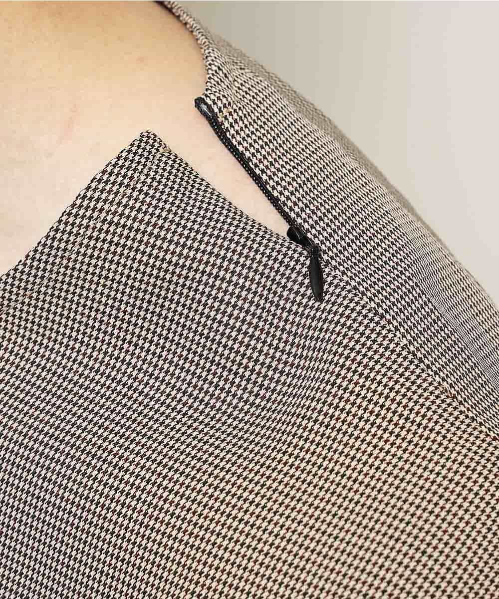 MKKHK58059 MK MICHEL KLEIN HOMME(MKミッシェルクランオム) ガンクラブチェックTシャツ ベージュ