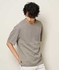 MKKHK58059 MK MICHEL KLEIN HOMME(MKミッシェルクランオム) ガンクラブチェックTシャツ ベージュ