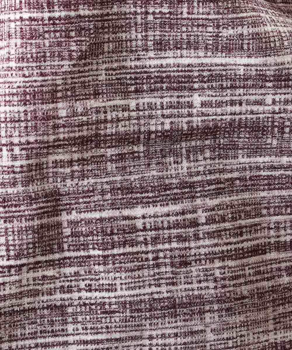 MKKHL21045 MK MICHEL KLEIN HOMME(MKミッシェルクランオム) カットソー／マッシュストレッチ パープル