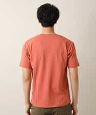 MKKHL44045 MK MICHEL KLEIN HOMME(MKミッシェルクランオム) カットソー／刺繍Tシャツ オレンジ