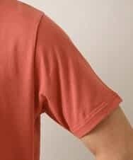 MKKHL44045 MK MICHEL KLEIN HOMME(MKミッシェルクランオム) カットソー／刺繍Tシャツ オレンジ