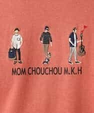 MKKHL44045 MK MICHEL KLEIN HOMME(MKミッシェルクランオム) カットソー／刺繍Tシャツ オレンジ