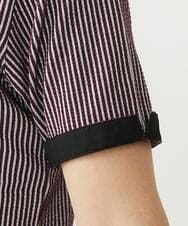 MKKHS58090 MK MICHEL KLEIN HOMME(MKミッシェルクランオム) ポロシャツ / サッカーストライプジャージ パープル(77)