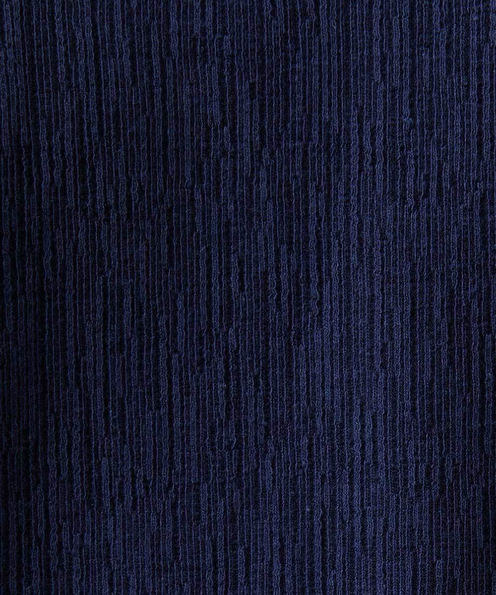 MKKHU32059 MK MICHEL KLEIN HOMME(MKミッシェルクランオム) カットソー / 楊柳（ヨウリュウ）Vネックカットソー ネイビー(57)