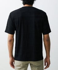 MKKHU61059 MK MICHEL KLEIN HOMME(MKミッシェルクランオム) カットソー / ジャガードマルチボーダー ブラック(94)