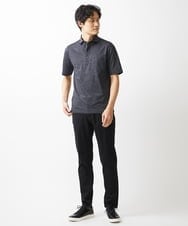 MKKHV68120 MK MICHEL KLEIN HOMME(MKミッシェルクランオム) 【ON/OFF対応】BREATH MESH ポロシャツ ネイビー