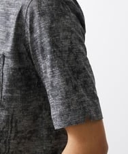 MKKHV68120 MK MICHEL KLEIN HOMME(MKミッシェルクランオム) 【ON/OFF対応】BREATH MESH ポロシャツ グレー