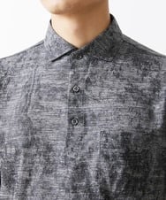 MKKHV68120 MK MICHEL KLEIN HOMME(MKミッシェルクランオム) 【ON/OFF対応】BREATH MESH ポロシャツ グレー