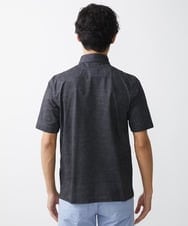 MKKHV68120 MK MICHEL KLEIN HOMME(MKミッシェルクランオム) 【ON/OFF対応】BREATH MESH ポロシャツ ダークグレー