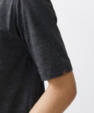 MKKHV68120 MK MICHEL KLEIN HOMME(MKミッシェルクランオム) 【ON/OFF対応】BREATH MESH ポロシャツ ダークグレー