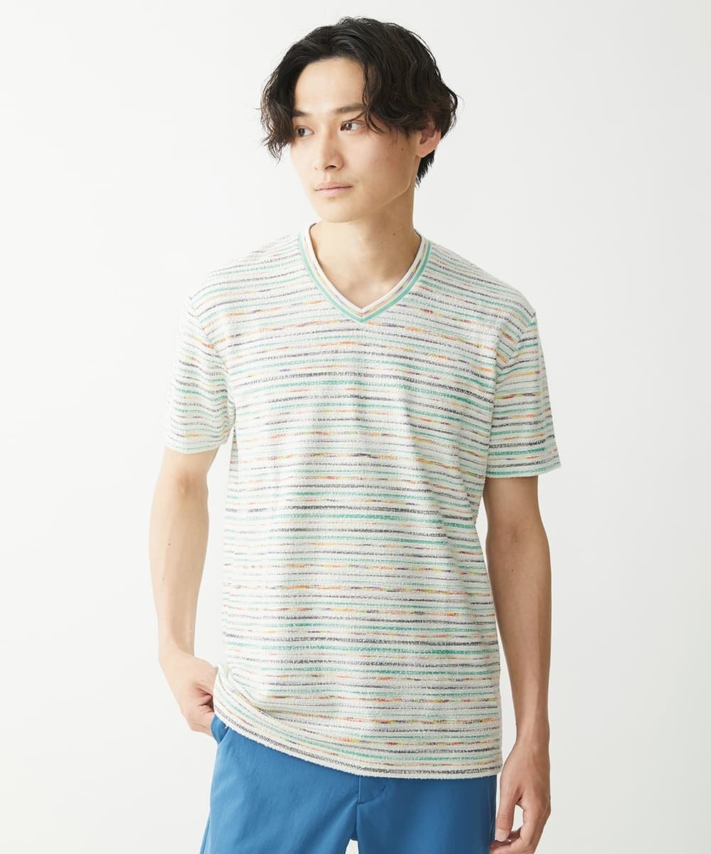 MKKHX27059 MK MICHEL KLEIN HOMME(MKミッシェルクランオム) ブークレボーダー グリーン