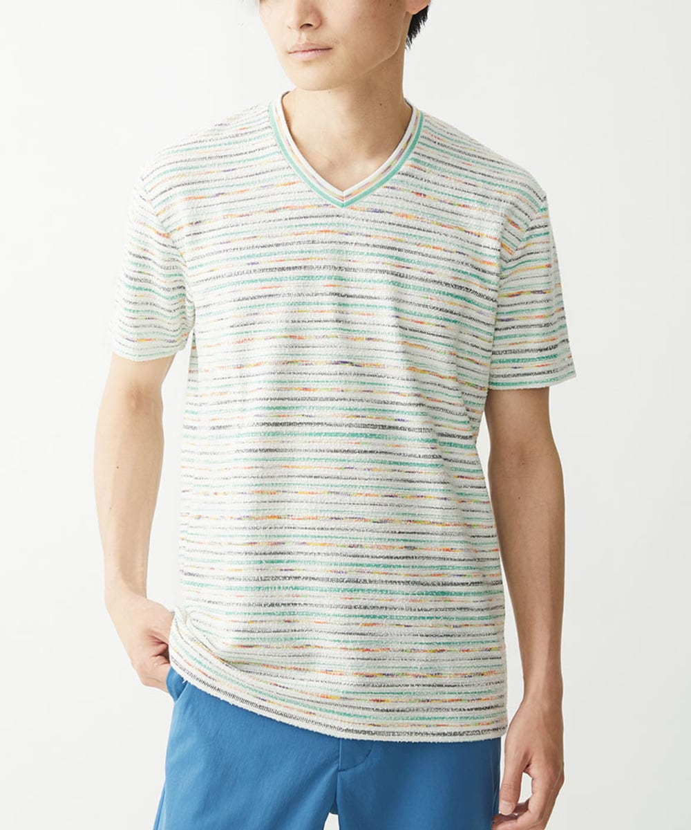 MKKHX27059 MK MICHEL KLEIN HOMME(MKミッシェルクランオム) ブークレボーダー グリーン