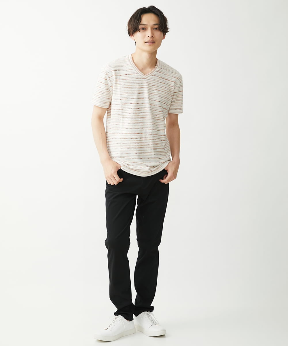 MKKHX27059 MK MICHEL KLEIN HOMME(MKミッシェルクランオム) ブークレボーダー アイボリー