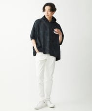 MKKHX37120 MK MICHEL KLEIN HOMME(MKミッシェルクランオム) ブリーチドルマンパーカー ネイビー
