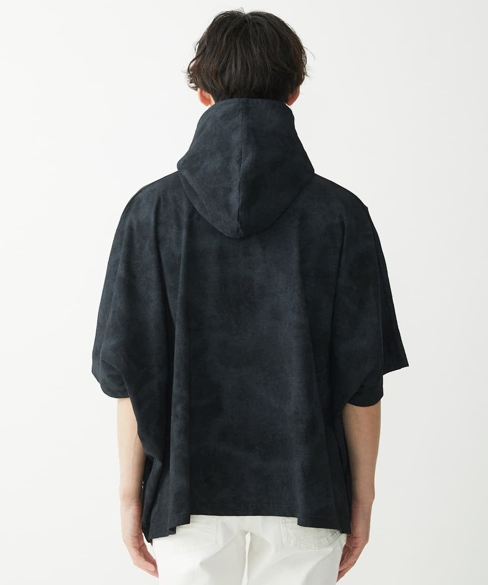 MKKHX37120 MK MICHEL KLEIN HOMME(MKミッシェルクランオム) ブリーチドルマンパーカー ネイビー