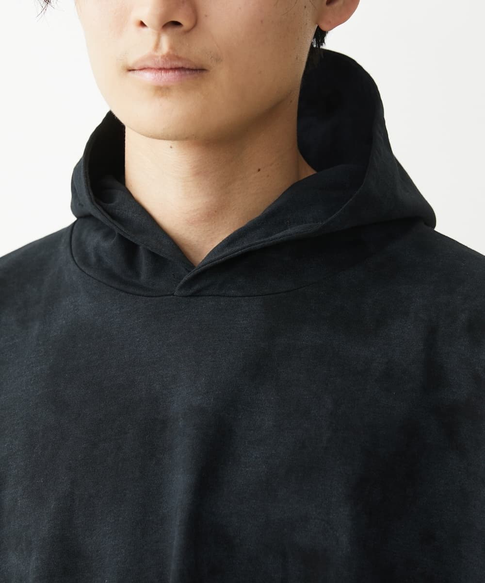 MKKHX37120 MK MICHEL KLEIN HOMME(MKミッシェルクランオム) ブリーチドルマンパーカー ネイビー