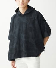 MKKHX37120 MK MICHEL KLEIN HOMME(MKミッシェルクランオム) ブリーチドルマンパーカー ネイビー