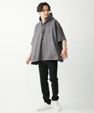 MKKHX37120 MK MICHEL KLEIN HOMME(MKミッシェルクランオム) ブリーチドルマンパーカー グレー