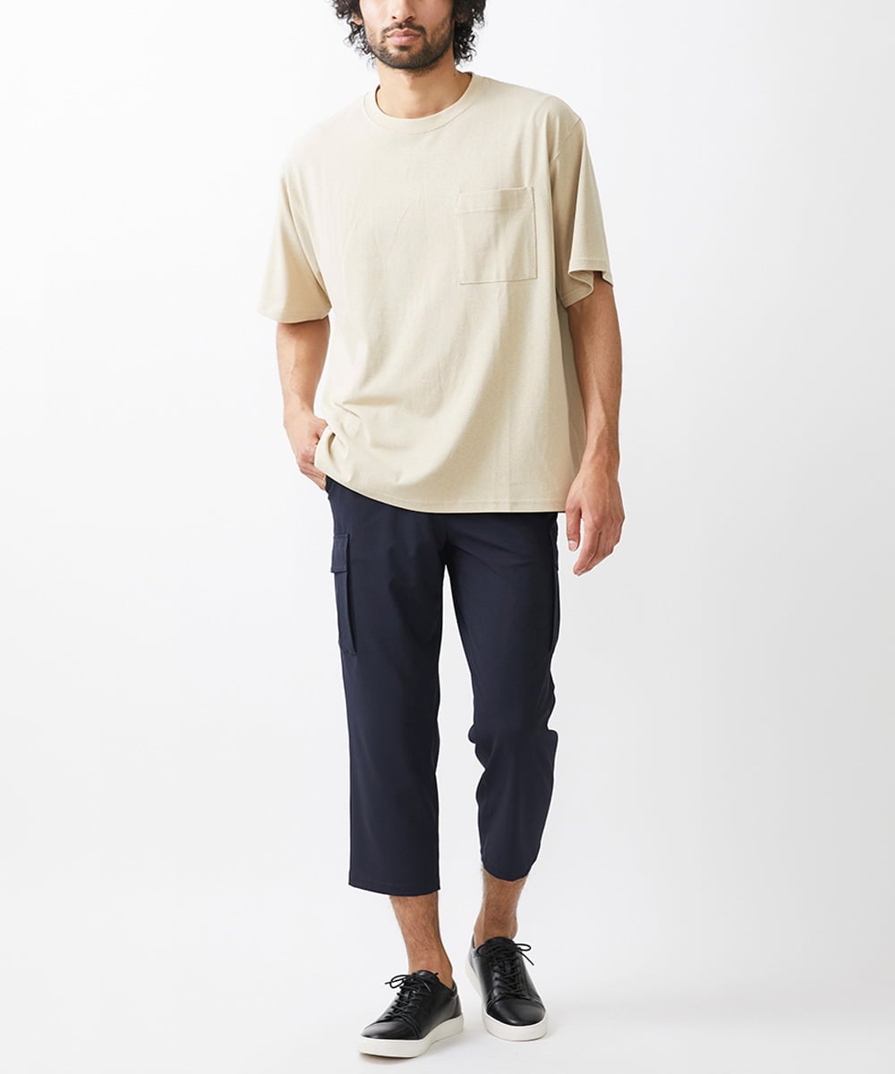 MKKHX40059 MK MICHEL KLEIN HOMME(MKミッシェルクランオム) 【WEB限定】WETPROTECTカットソー アイボリー